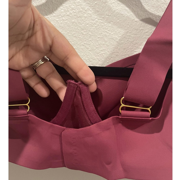 FREE PEOPLE Naomi Longline Dried Rose Bra - Picture 7 of 7